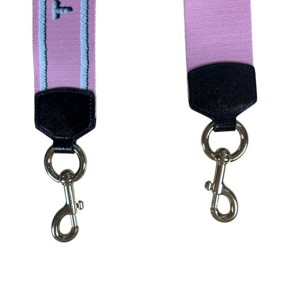 MARC JACOBS The Icing Thin Webbing Bag Strap In Pink NWOT - Picture 5 of 8